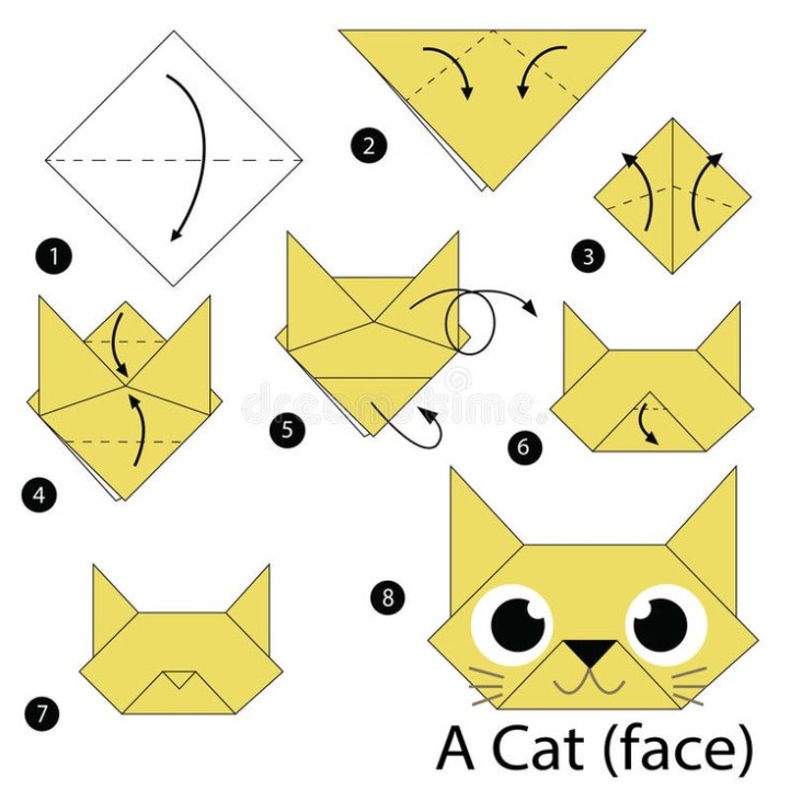 Easy Origami Cat Tutorial: Learn How To Fold A Cute Paper Kitty In Minutes