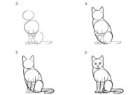 Learn How To Easily Draw A Cat Step By Step: A Fun Guide For Beginners