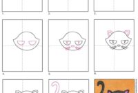 Easy Peasy: Step-by-Step Guide On Drawing A Cute Cat Cartoon