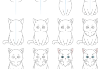 How To Draw A Cute Animated Cat: Easy Step-by-Step Guide