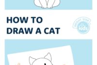 Learn How To Draw A Cute Cat In A Fun And Easy Way For Kids