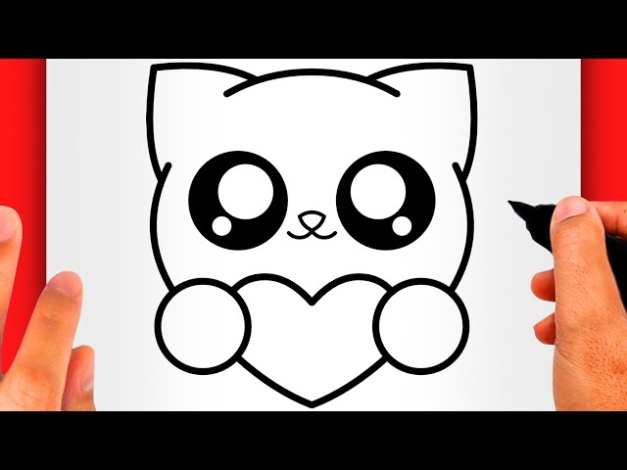 Niche Utama 1 HOW TO DRAW A CAT (EASY) - Cute Cat Drawing (EASY) - YouTube