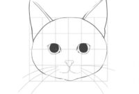 Easy Steps To Draw A Cute Cat Face: A Beginner’s Guide