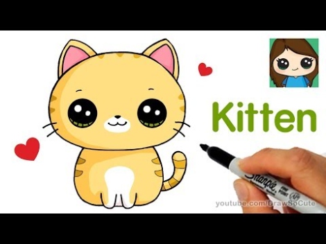 Easy Step-by-Step Guide: How To Draw A Cute Kitty Cat