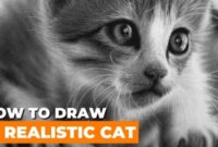 Master The Art Of Drawing A Realistic Cat With These Easy Steps