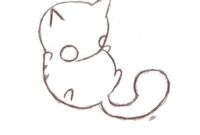 Easy Steps To Draw A Cute Chibi Cat: A Fun And Simple Guide For Beginners