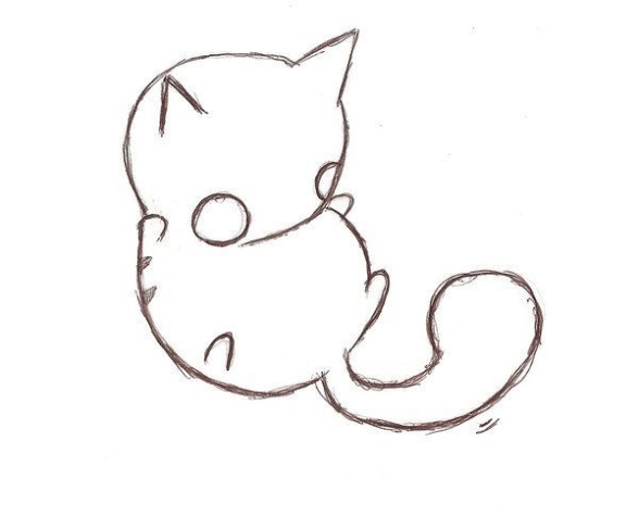 Easy Steps To Draw A Cute Chibi Cat: A Fun And Simple Guide For Beginners