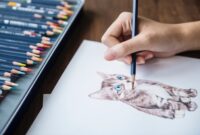 Easy Step-by-Step Guide For Drawing A Realistic Cat In Simple English