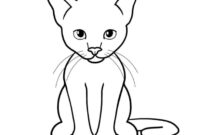 Whiskers And Purrfection: Master The Art Of Drawing A Simple Cat In Just A Few Easy Steps!