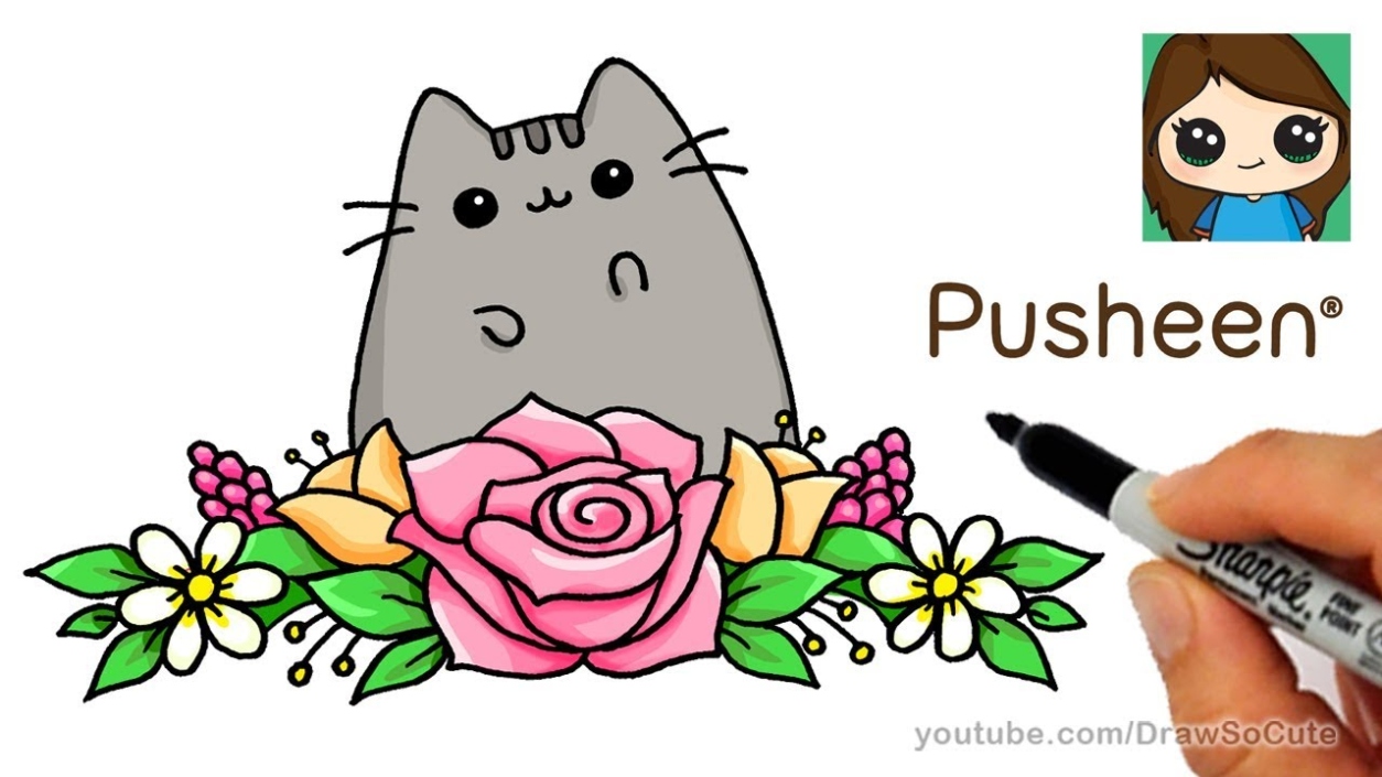 Meow-tastic Guide: Unleash Your Inner Artist With Step-by-Step Instructions On How To Draw Pusheen Cat!